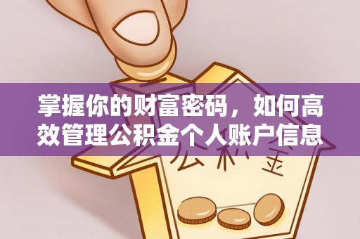 铁西掌握你的财富密码，如何高效管理公积金个人账户信息