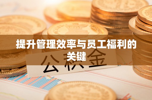 铁西提升管理效率与员工福利的关键