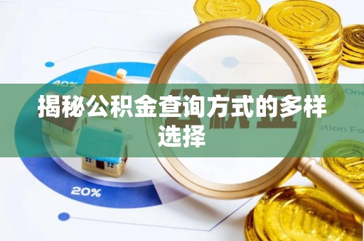 铁西揭秘公积金查询方式的多样选择