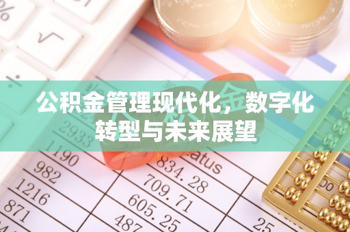 铁西公积金管理现代化，数字化转型与未来展望