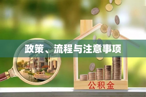 铁西政策、流程与注意事项