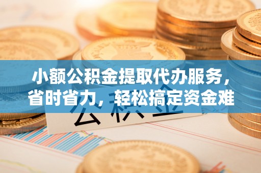 铁西小额公积金提取代办服务，省时省力，轻松搞定资金难题