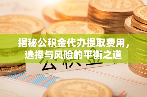 铁西揭秘公积金代办提取费用，选择与风险的平衡之道